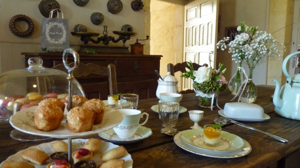 Tea Room in France Château du Rocher Portail